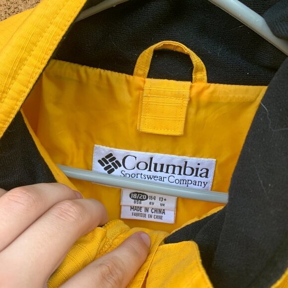 Vintage Columbia Tectonite Jacket Yellow - Picture 5 of 7